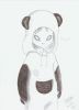 Gaara panda kawaii avec model 