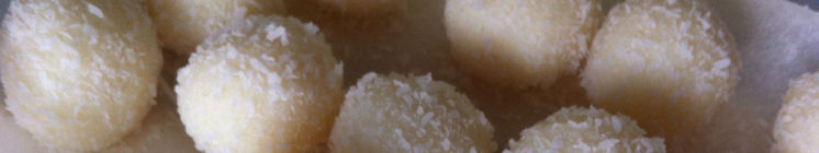 Boules de coco (apritif ou dessert)