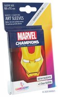 Marvel Champions : Sachet de 50 protge-cartes Iron Man 66 x 91 mm (Standard)