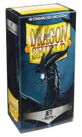 100 Dragon Shield Matte : Jet