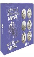 Coffret 6 casse-ttes mtal