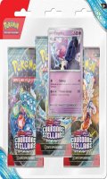 Pokmon carlate et Violet EV07 "Couronne Stellaire" : Pack 3 Boosters - Forgelina